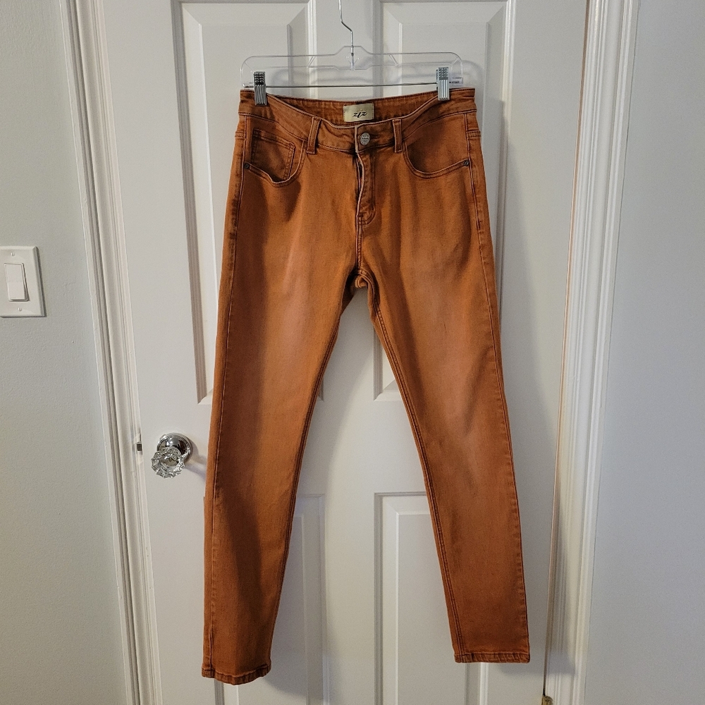Men's Skinny Orange jean